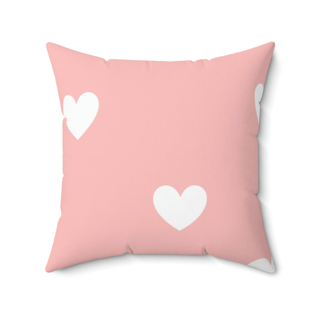 Oh Sweetheart Pink Square Pillow Home Decor Pink Sweetheart