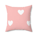 Oh Sweetheart Pink Square Pillow Home Decor Pink Sweetheart