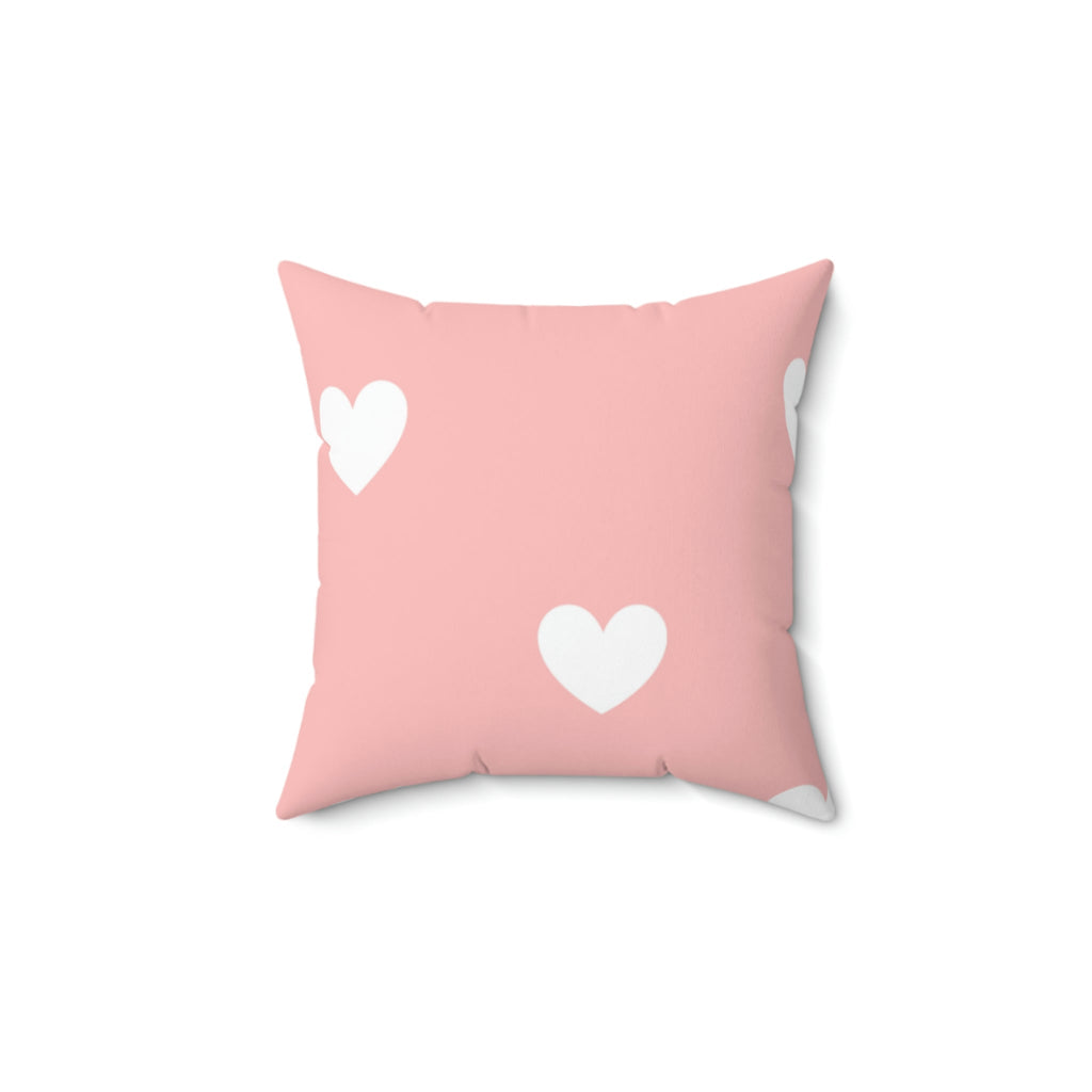 Oh Sweetheart Pink Square Pillow Home Decor Pink Sweetheart