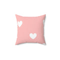 Oh Sweetheart Pink Square Pillow - Pink Sweetheart