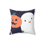 On Halloween Night Square Pillow Home Decor Pink Sweetheart
