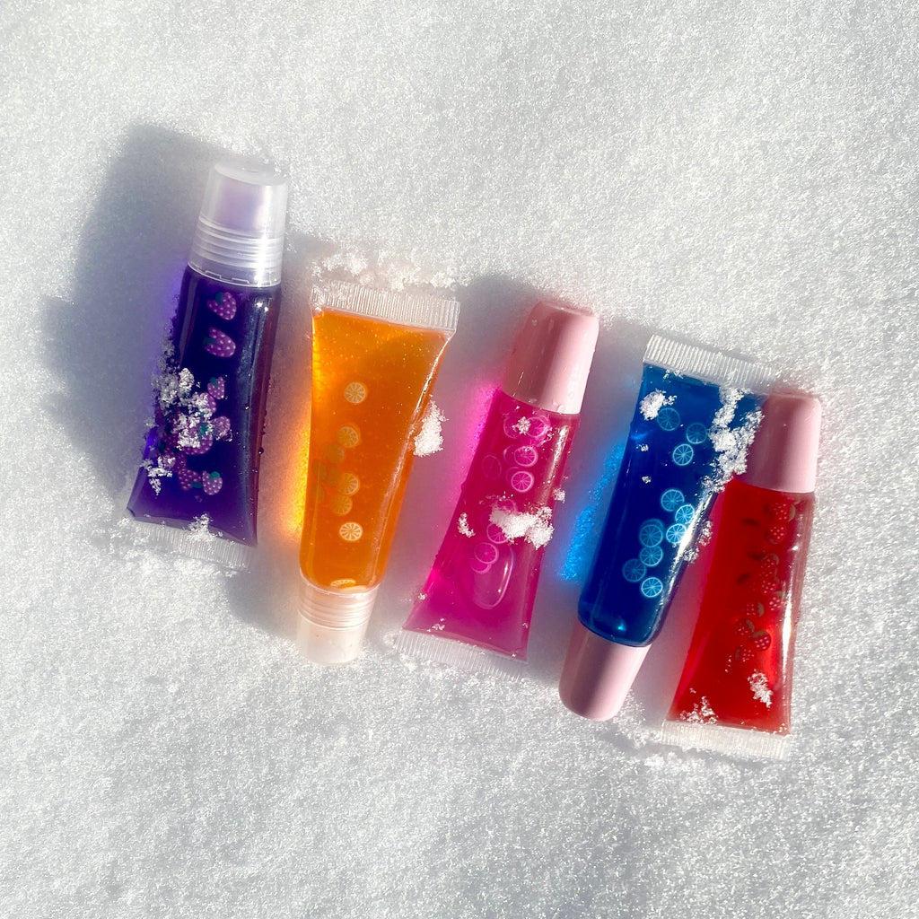 Orange Cream Lip Gloss Jelly  Pink Sweetheart