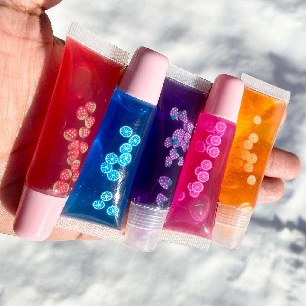 Orange Cream Lip Gloss Jelly  Pink Sweetheart