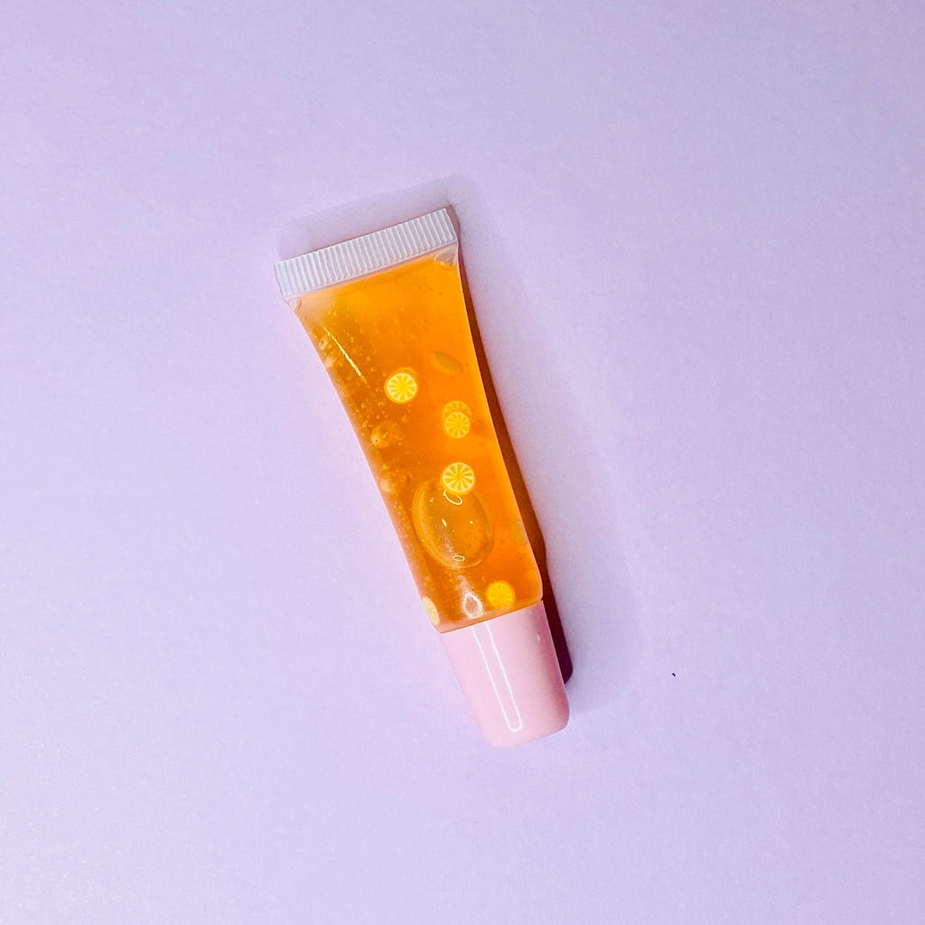 Orange Cream Lip Gloss Jelly  Pink Sweetheart