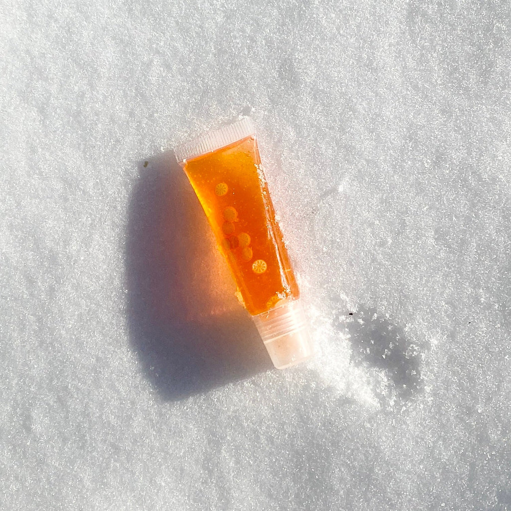 Orange Cream Lip Gloss Jelly  Pink Sweetheart