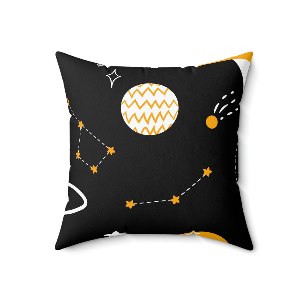 Out of This World Square Pillow Home Decor Pink Sweetheart