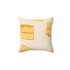 Pancakes & Syrup Square Pillow Home Decor Pink Sweetheart