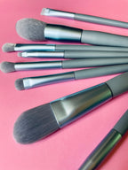 Pastel Chibi Mini Makeup Brushes Pink Sweetheart