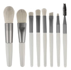 Pastel Chibi Mini Makeup Brushes Pink Sweetheart
