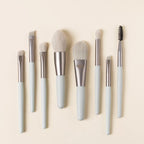 Pastel Chibi Mini Makeup Brushes Pink Sweetheart