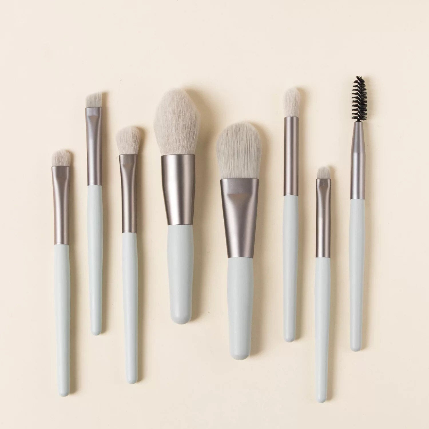 Pastel Chibi Mini Makeup Brushes Pink Sweetheart