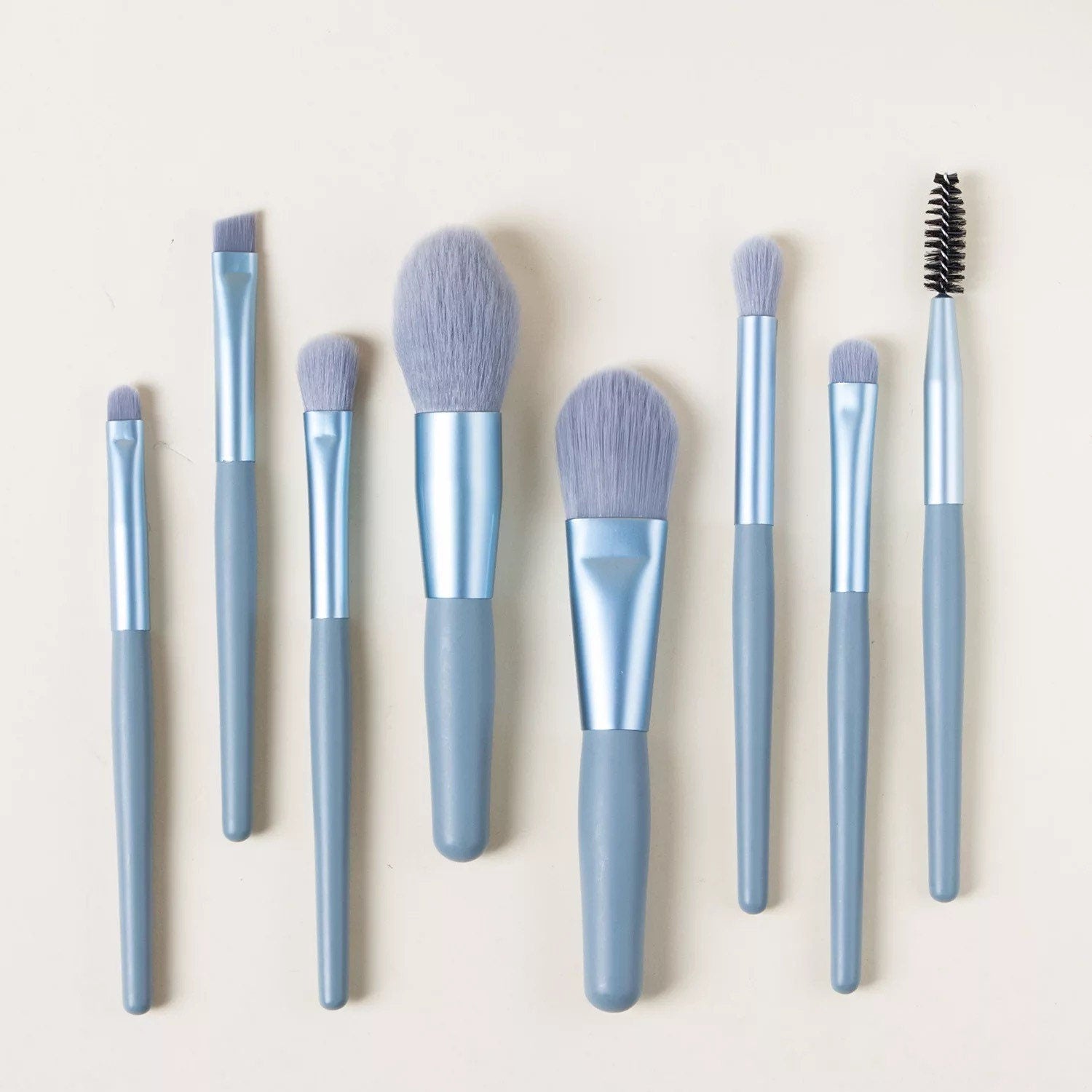 Pastel Chibi Mini Makeup Brushes Pink Sweetheart