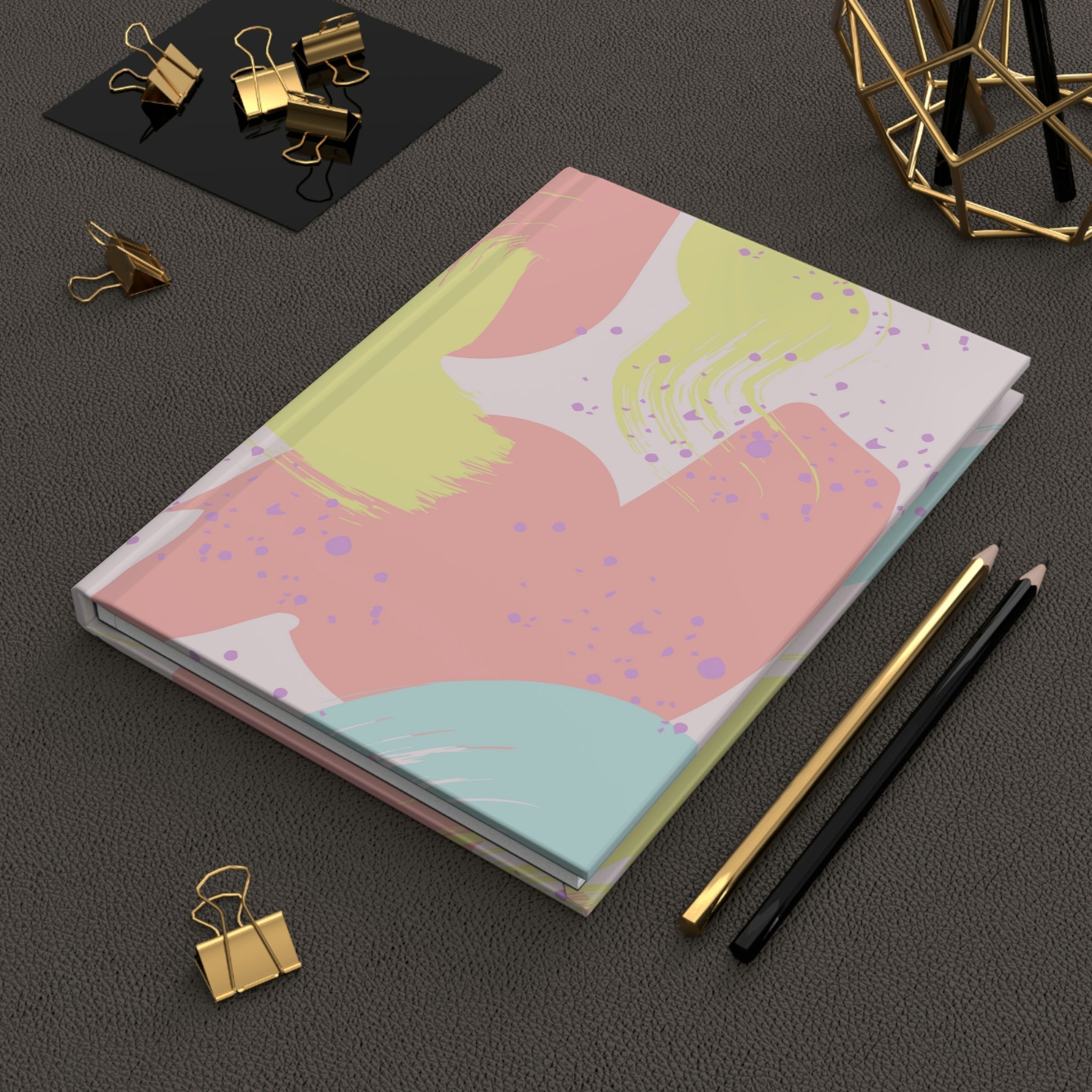 Pastel Painter Hardcover Matte Journal Paper products Pink Sweetheart