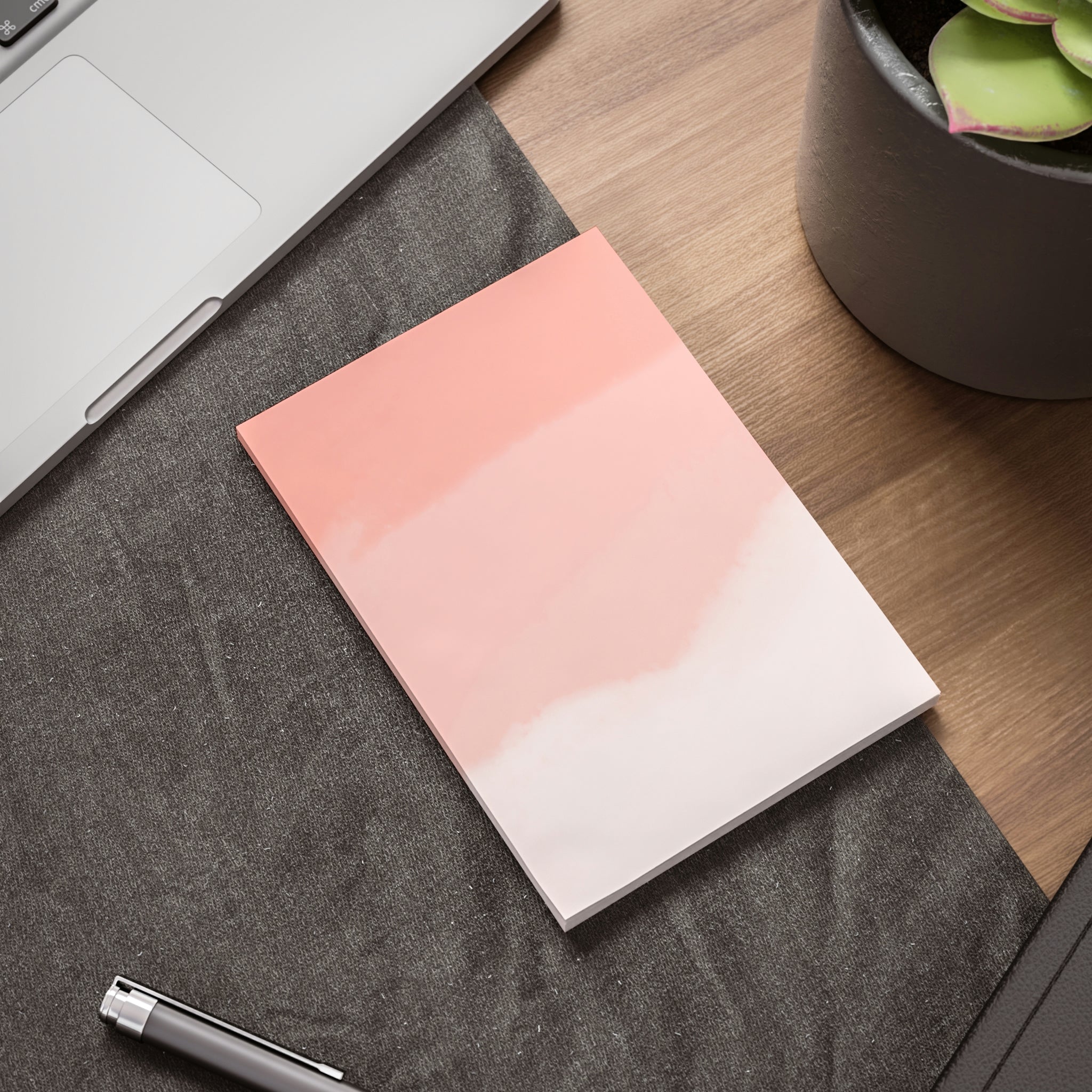 Peach Ombre Post-it® Note Pad Paper products Pink Sweetheart