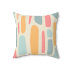 Perfect Cobblestone Square Pillow Home Decor Pink Sweetheart