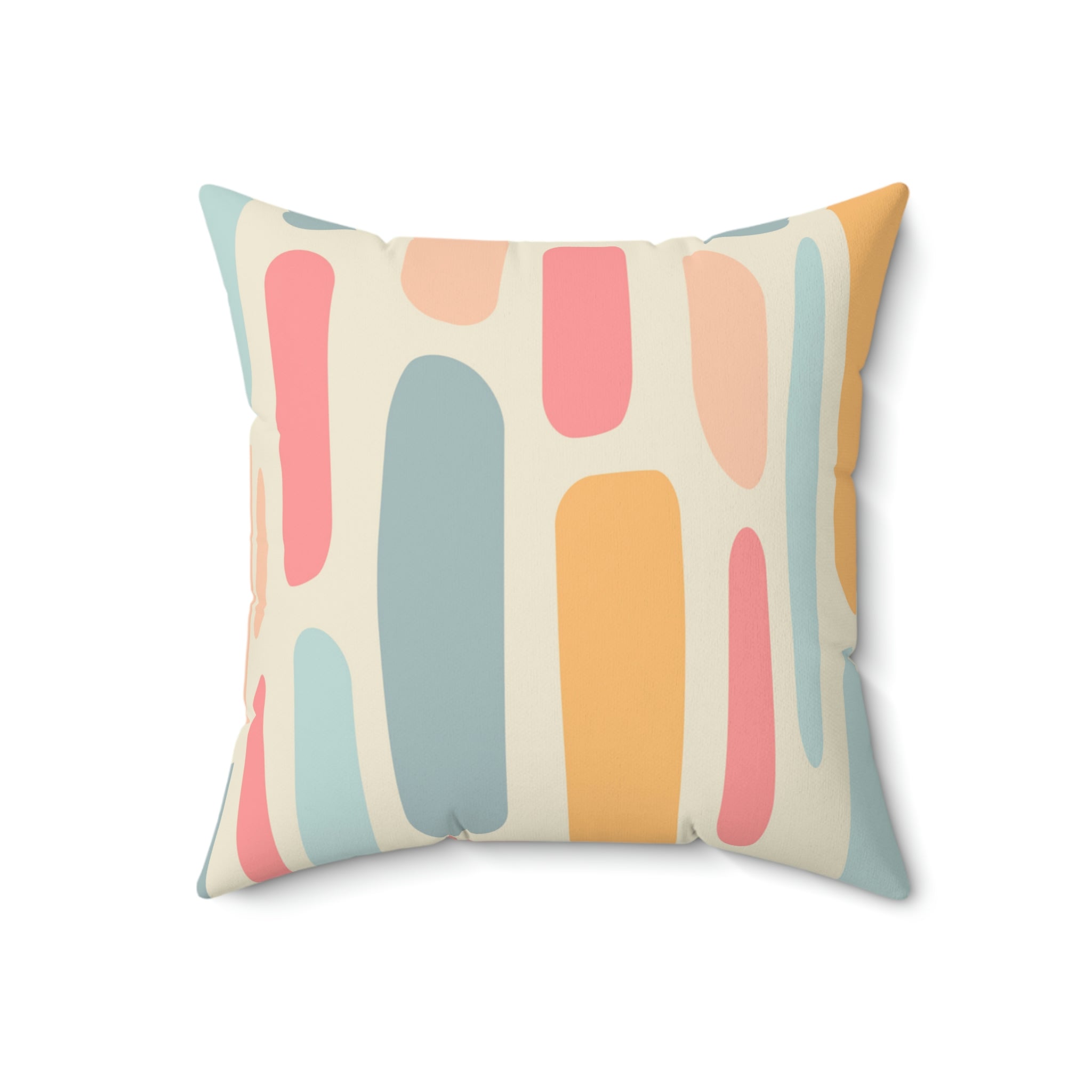 Perfect Cobblestone Square Pillow Home Decor Pink Sweetheart