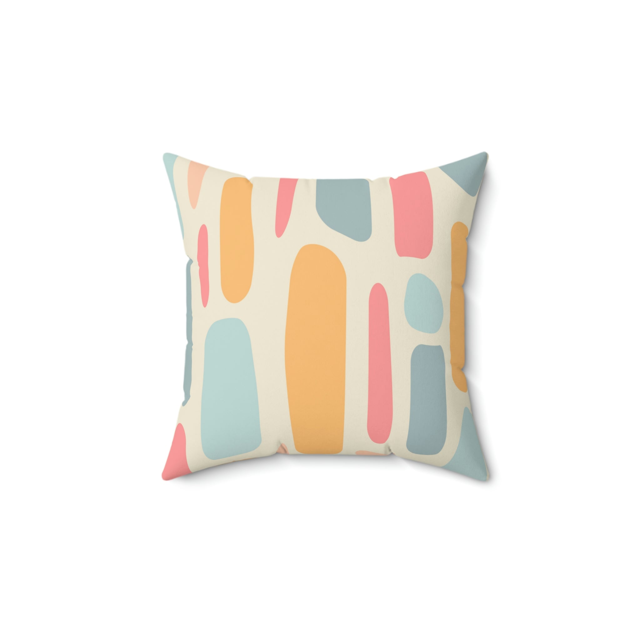 Perfect Cobblestone Square Pillow Home Decor Pink Sweetheart
