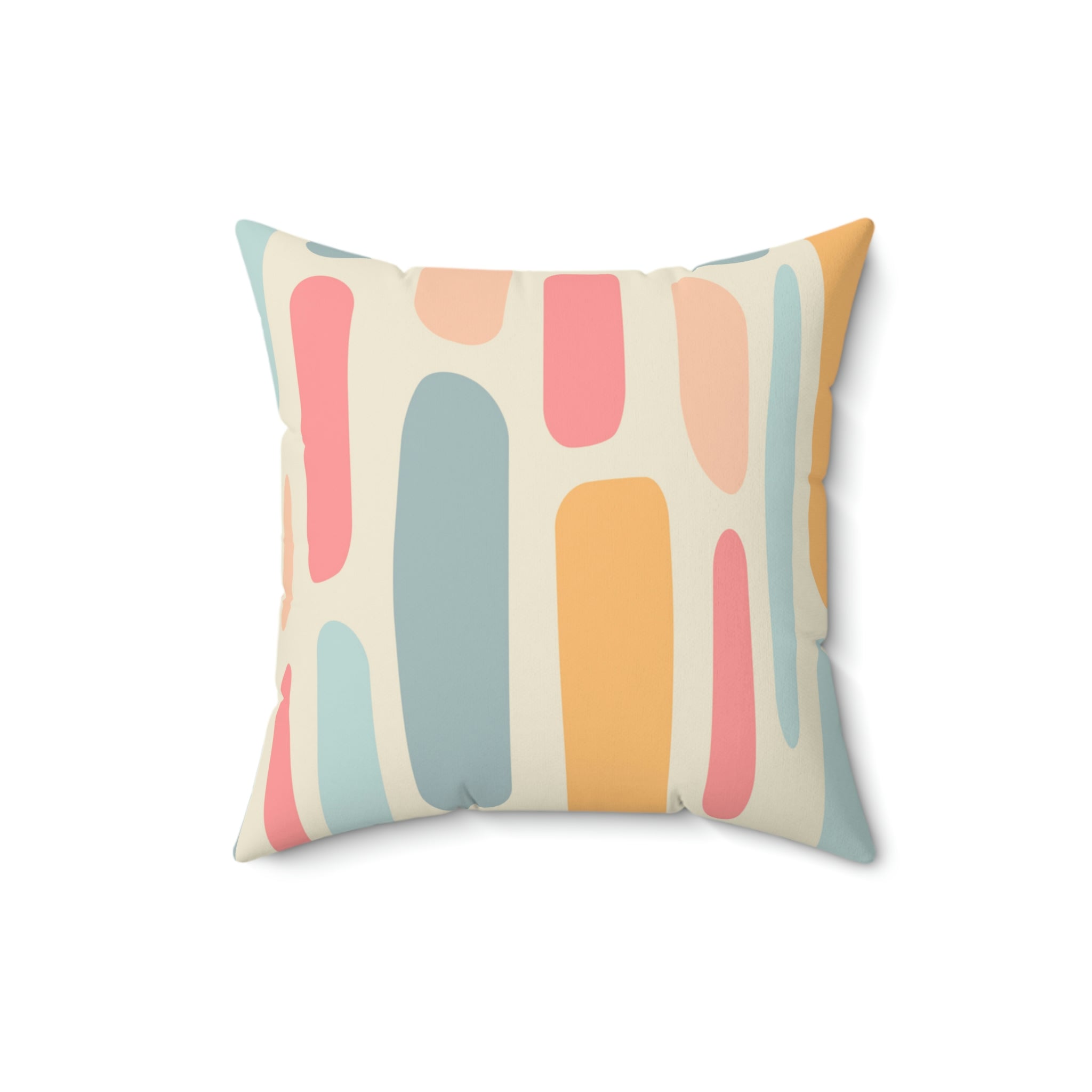 Perfect Cobblestone Square Pillow Home Decor Pink Sweetheart