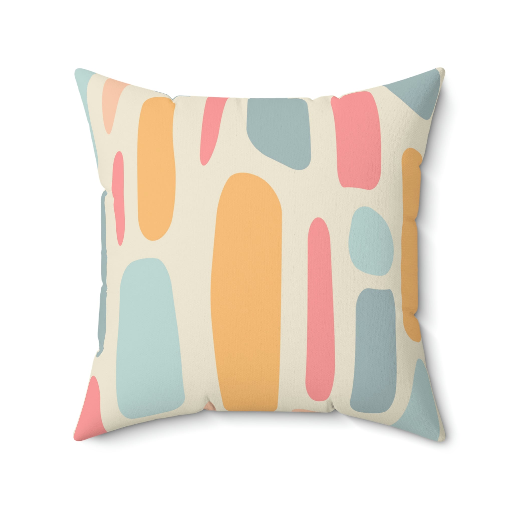 Perfect Cobblestone Square Pillow Home Decor Pink Sweetheart
