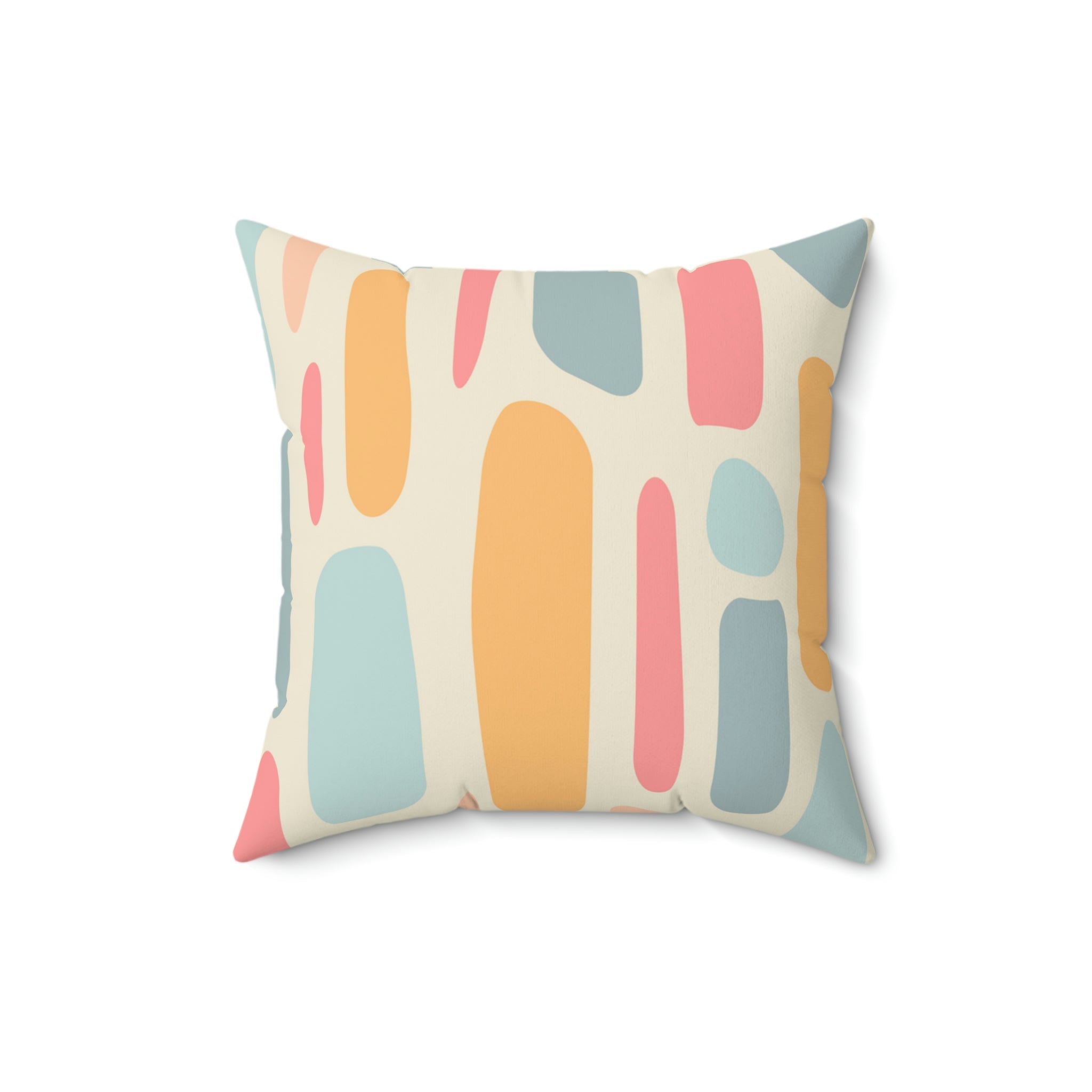 Perfect Cobblestone Square Pillow Home Decor Pink Sweetheart