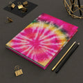 Perfect Tie Dye Hardcover Matte Journal - Pink Sweetheart