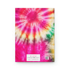 Perfect Tie Dye Hardcover Matte Journal Paper products Pink Sweetheart