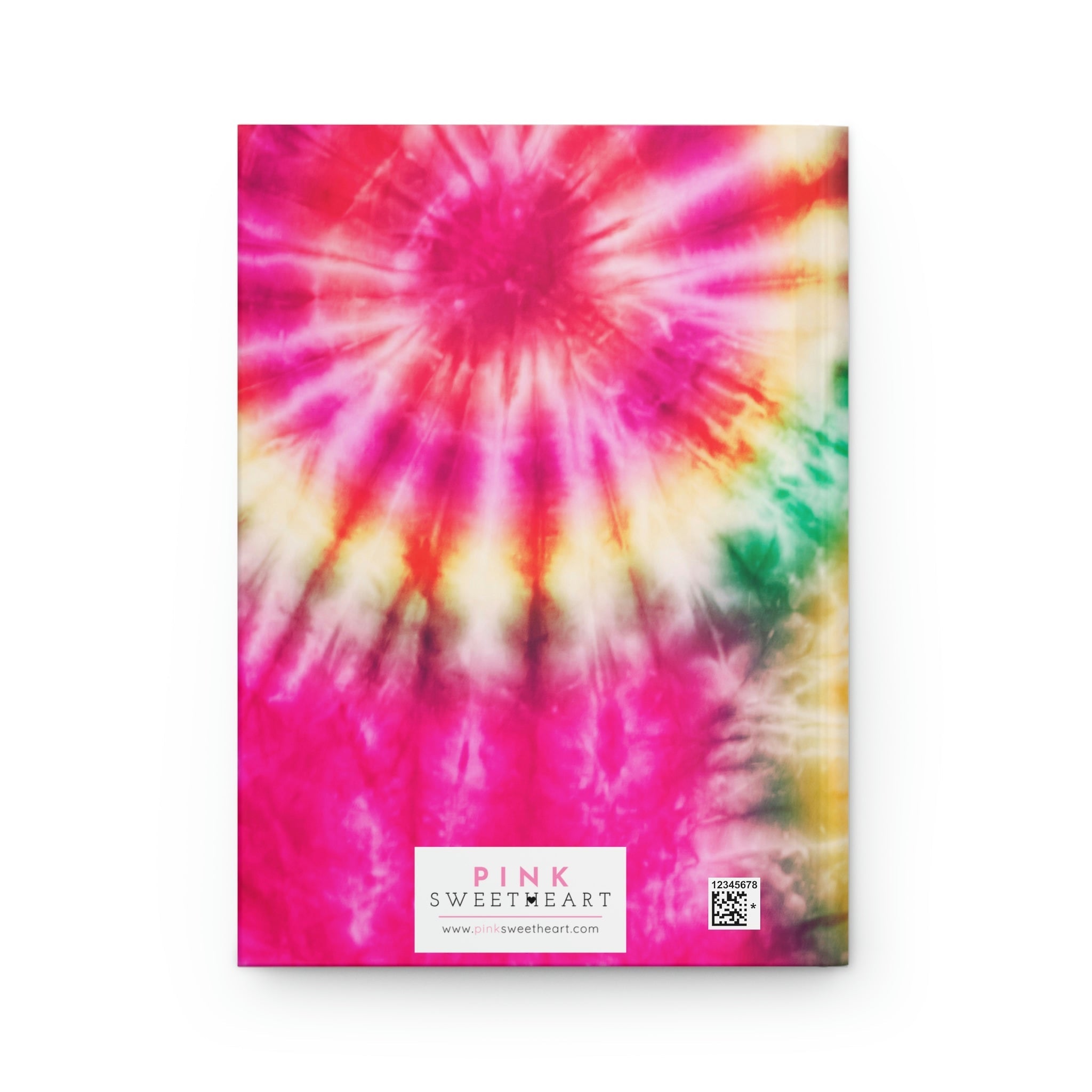 Perfect Tie Dye Hardcover Matte Journal Paper products Pink Sweetheart