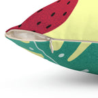 Perfect for Summer Square Pillow Home Decor Pink Sweetheart