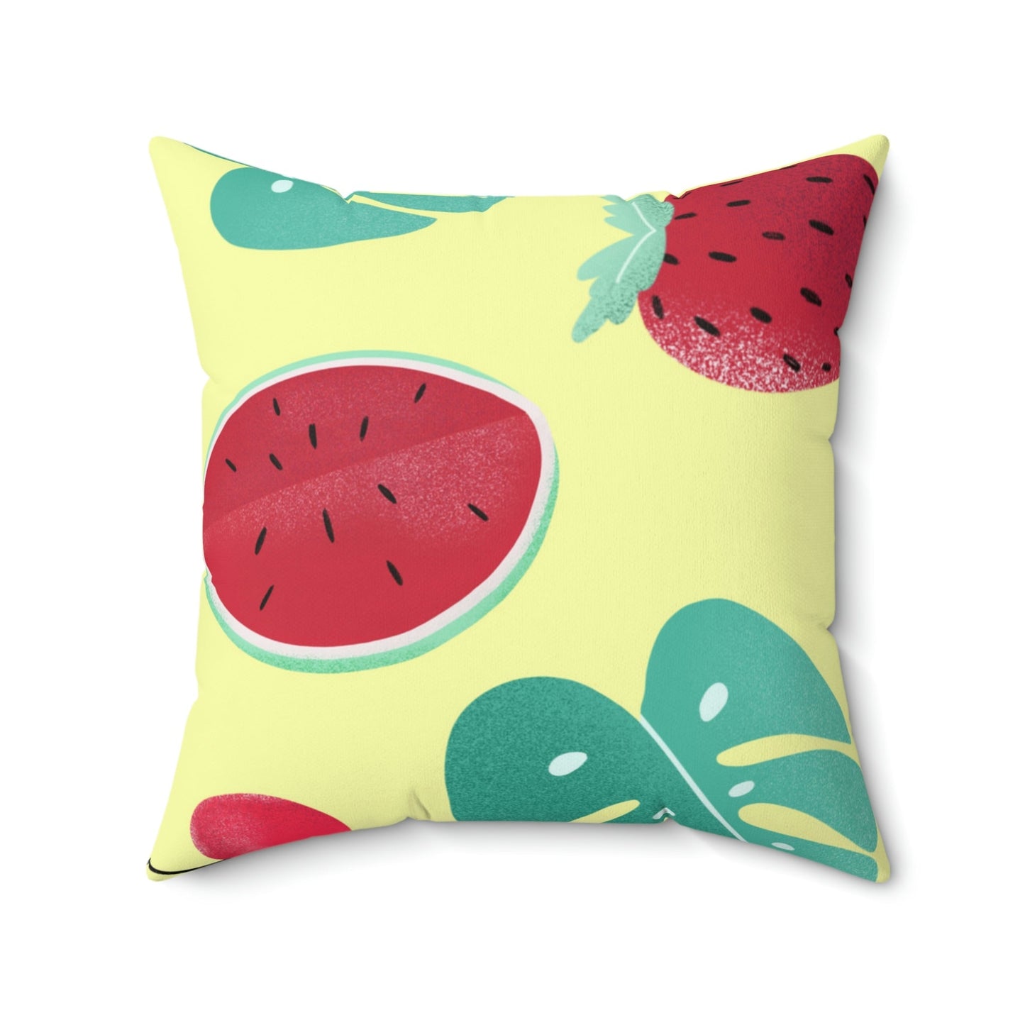 Perfect for Summer Square Pillow Home Decor Pink Sweetheart