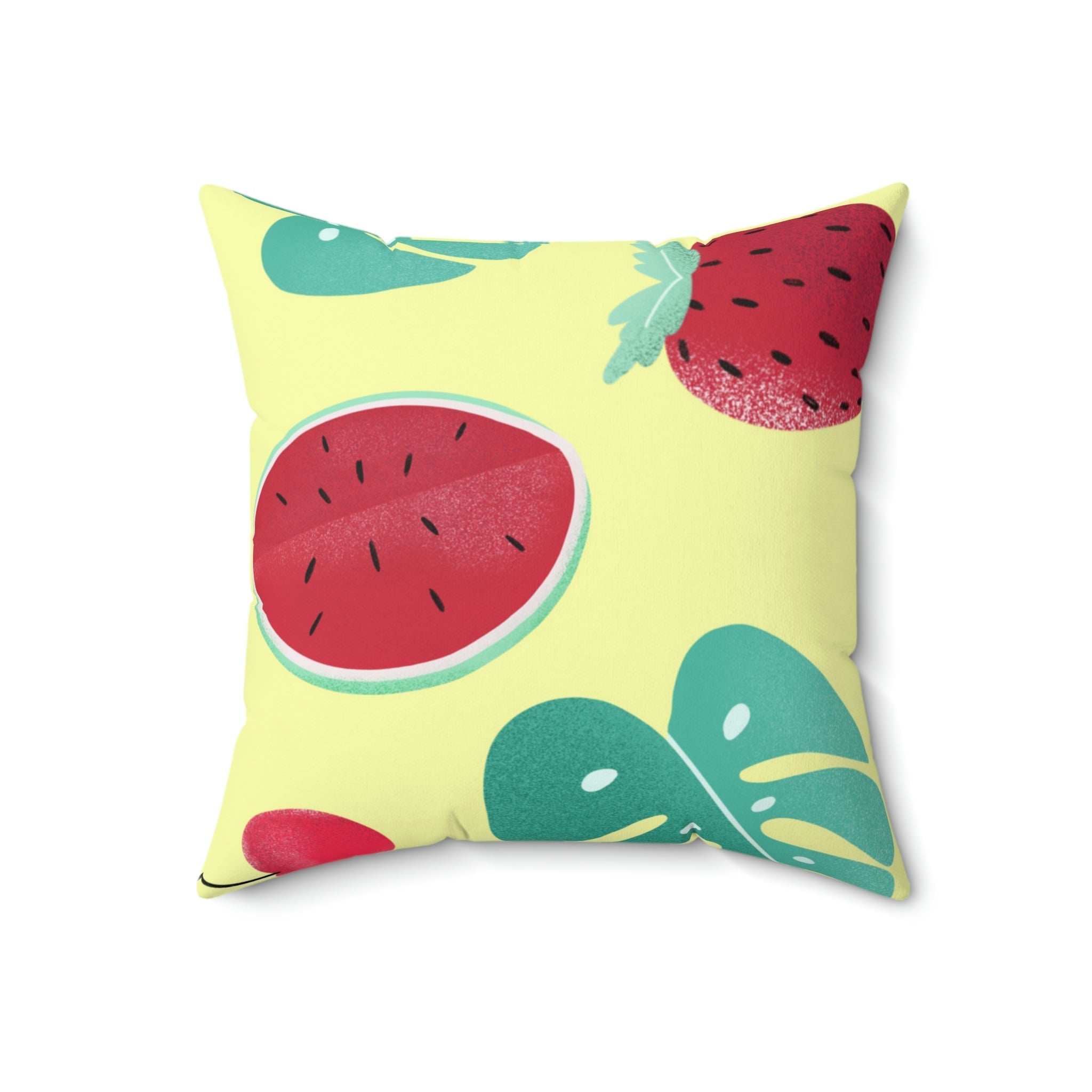 Perfect for Summer Square Pillow Home Decor Pink Sweetheart