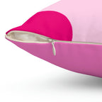 Pink Lava Lamp Square Pillow Home Decor Pink Sweetheart