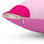 Pink Lava Lamp Square Pillow Home Decor Pink Sweetheart