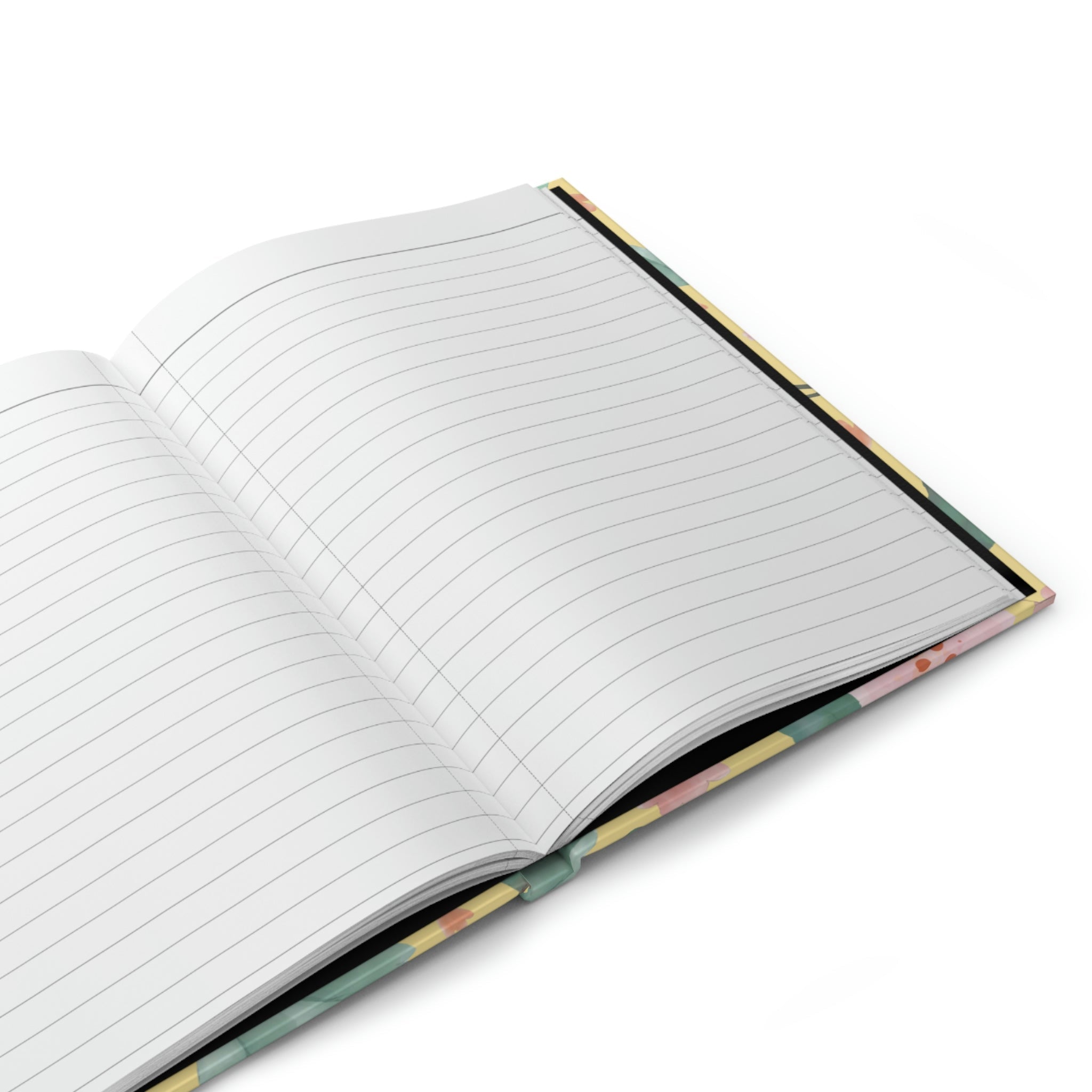 Pink Little Flower Hardcover Matte Journal Paper products Pink Sweetheart