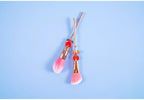 Pink Sakura Sailor Moon Anime Makeup Brush Set Makeup Brushes Pink Sweetheart