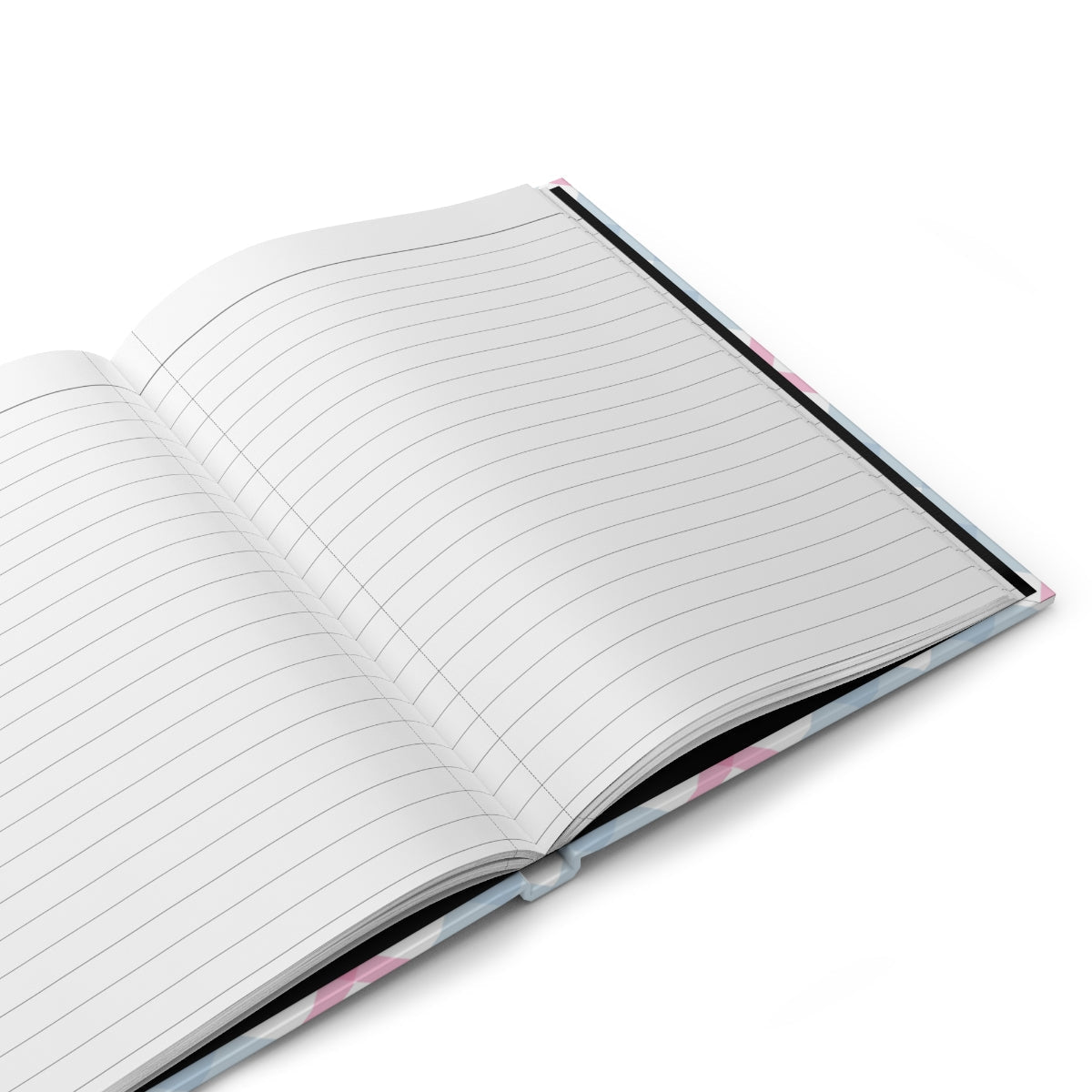 Plaid Gingham Hardcover Matte Journal Paper products Pink Sweetheart