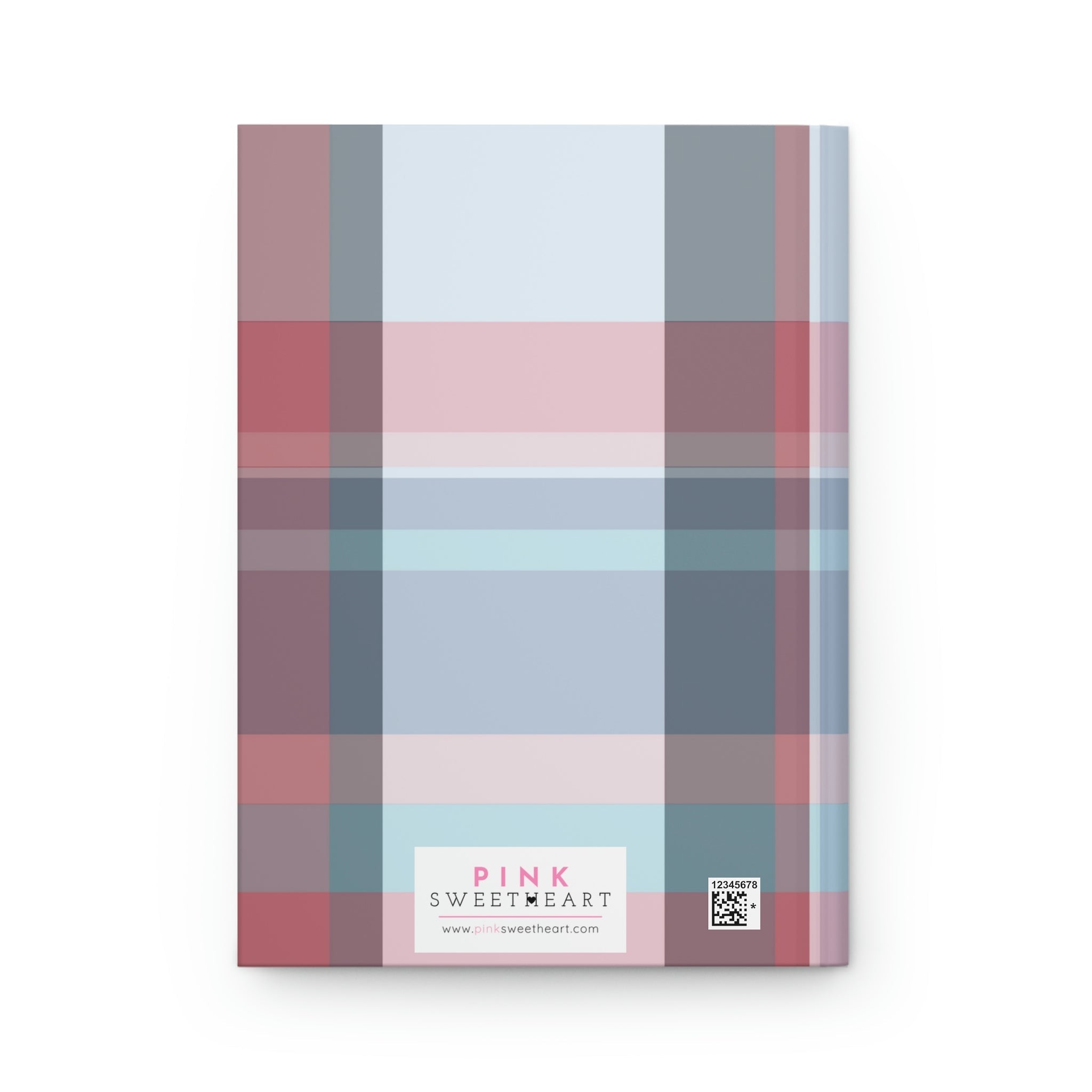 Plaid Season Hardcover Matte Journal Paper products Pink Sweetheart