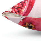Pomegranate Square Pillow Home Decor Pink Sweetheart