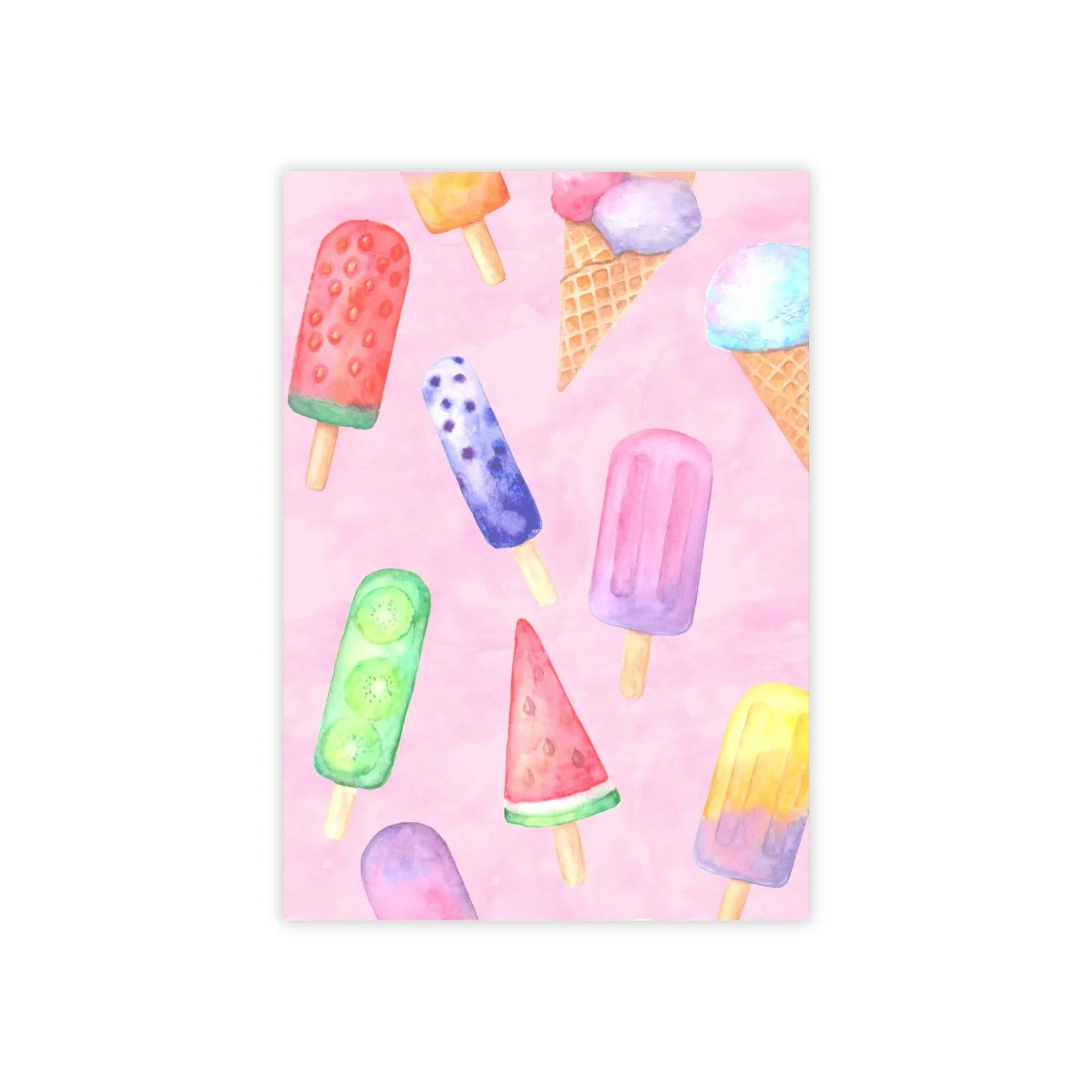 Popsicle Post-it® Note Pad Paper products Pink Sweetheart