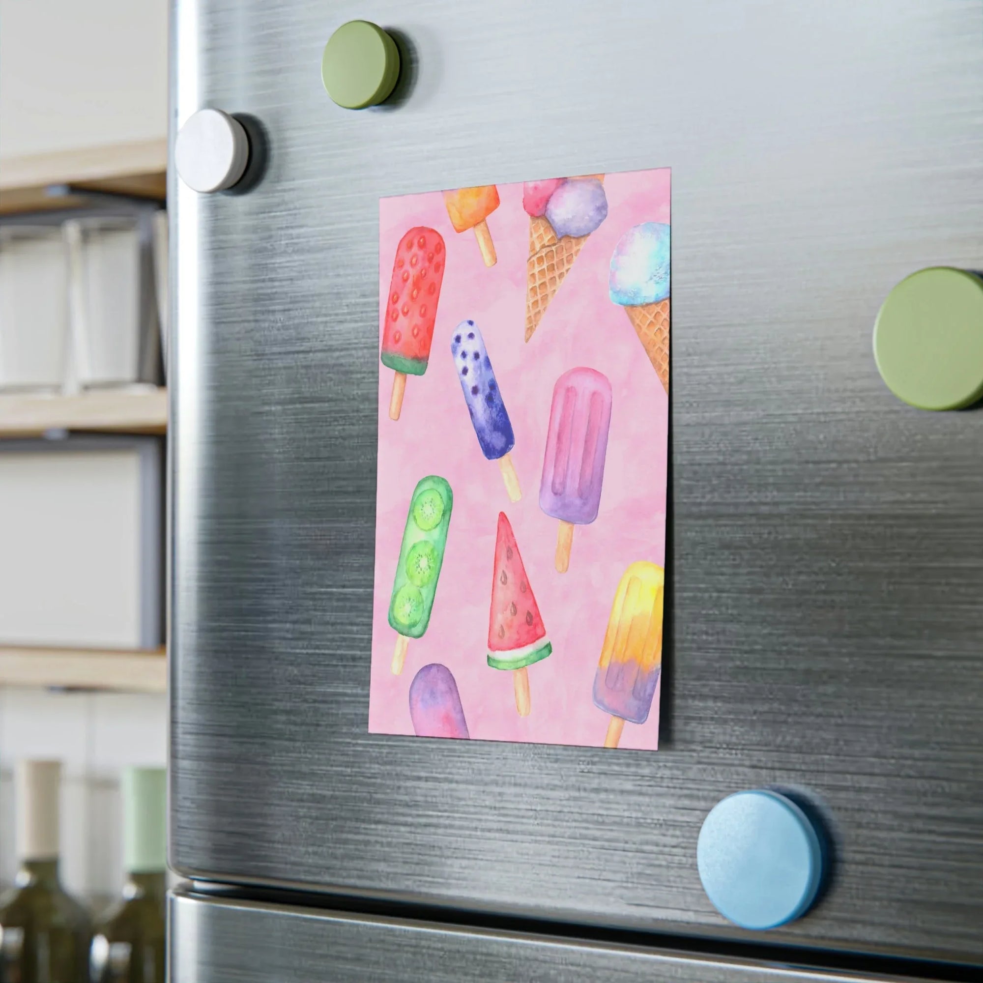 Popsicle Post-it® Note Pad Paper products Pink Sweetheart