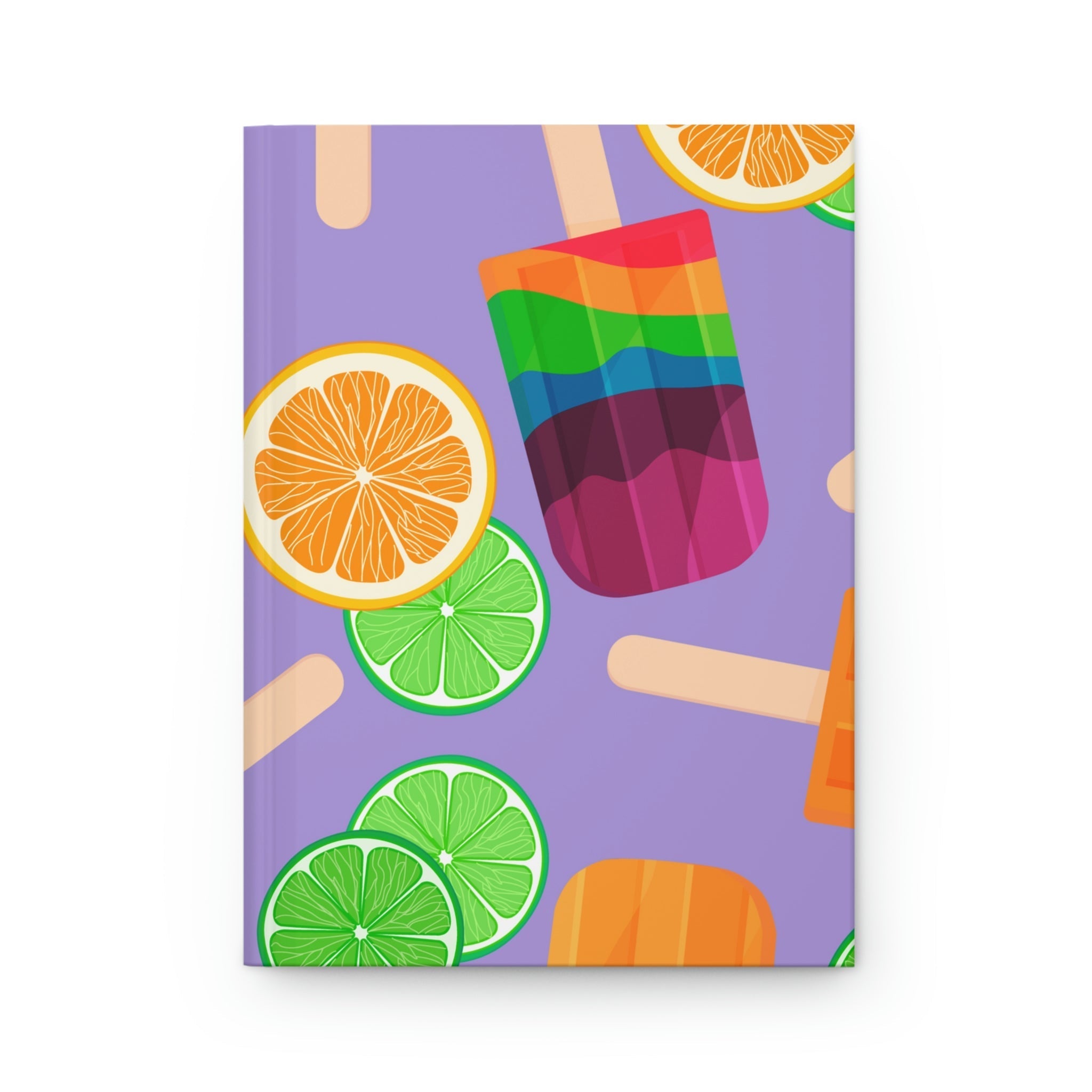 Popsicle Princess Hardcover Matte Journal Paper products Pink Sweetheart