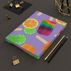 Popsicle Princess Hardcover Matte Journal Paper products Pink Sweetheart