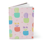 Potted Planted Hardcover Matte Journal Paper products Pink Sweetheart