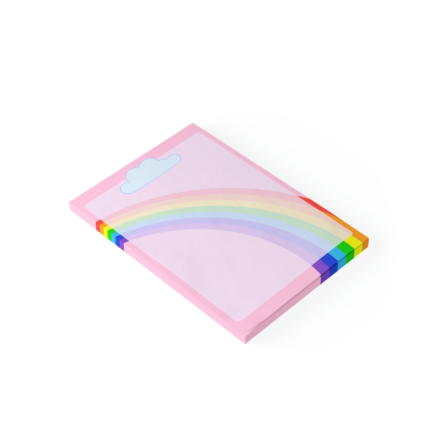 Precious Rainbow Post-it® Note Pad Paper products Pink Sweetheart