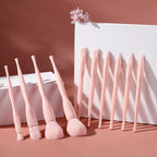 Pretty Pastel Candy Cosmetic Makeup Brush Set Pink Sweetheart