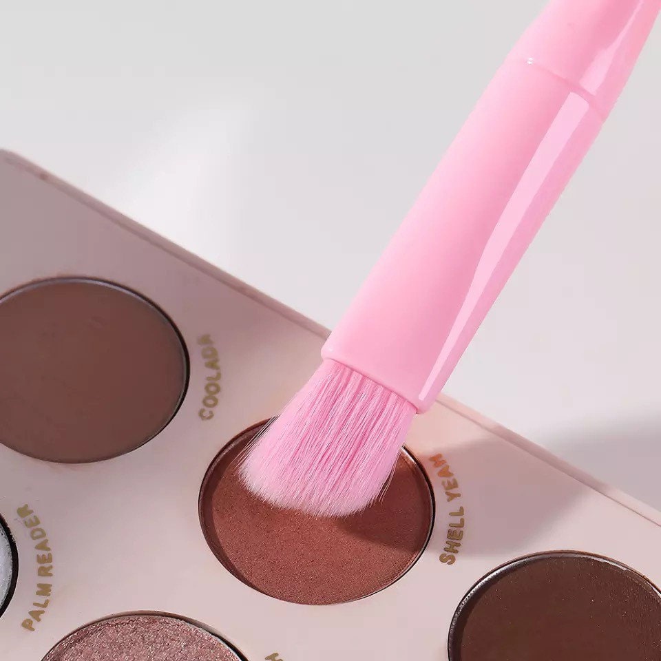 Pretty Pastel Candy Cosmetic Makeup Brush Set Pink Sweetheart