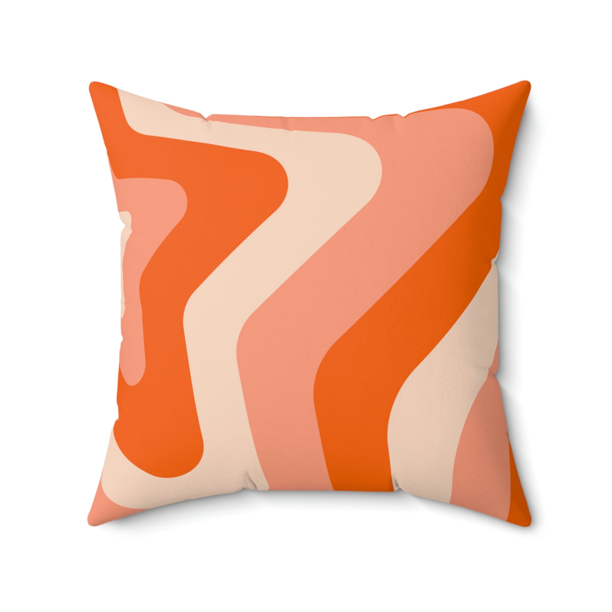 Psychedelic Stars Square Pillow Home Decor Pink Sweetheart