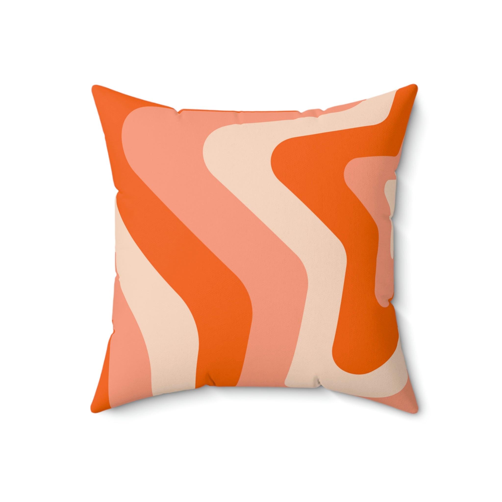 Psychedelic Stars Square Pillow Home Decor Pink Sweetheart