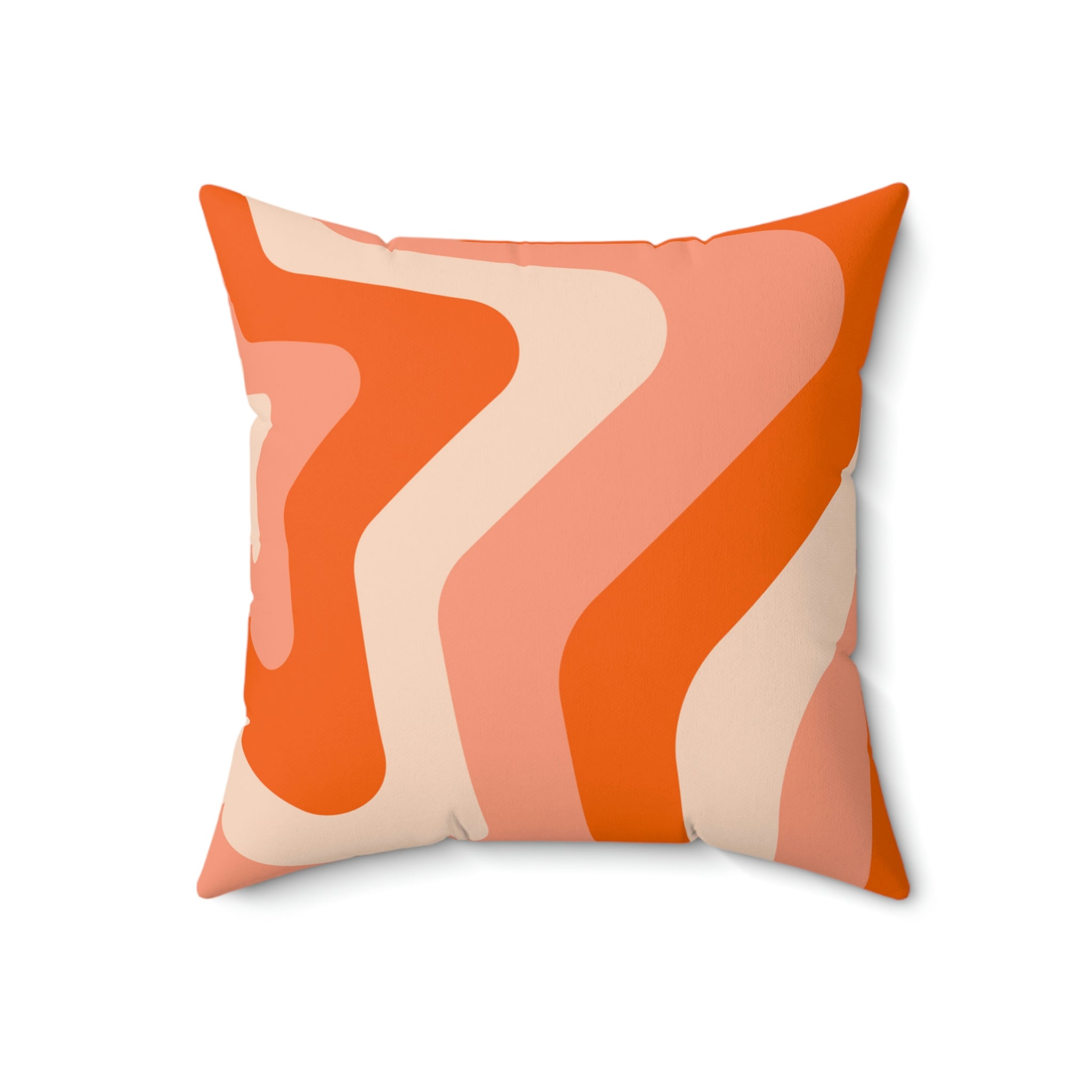 Psychedelic Stars Square Pillow Home Decor Pink Sweetheart
