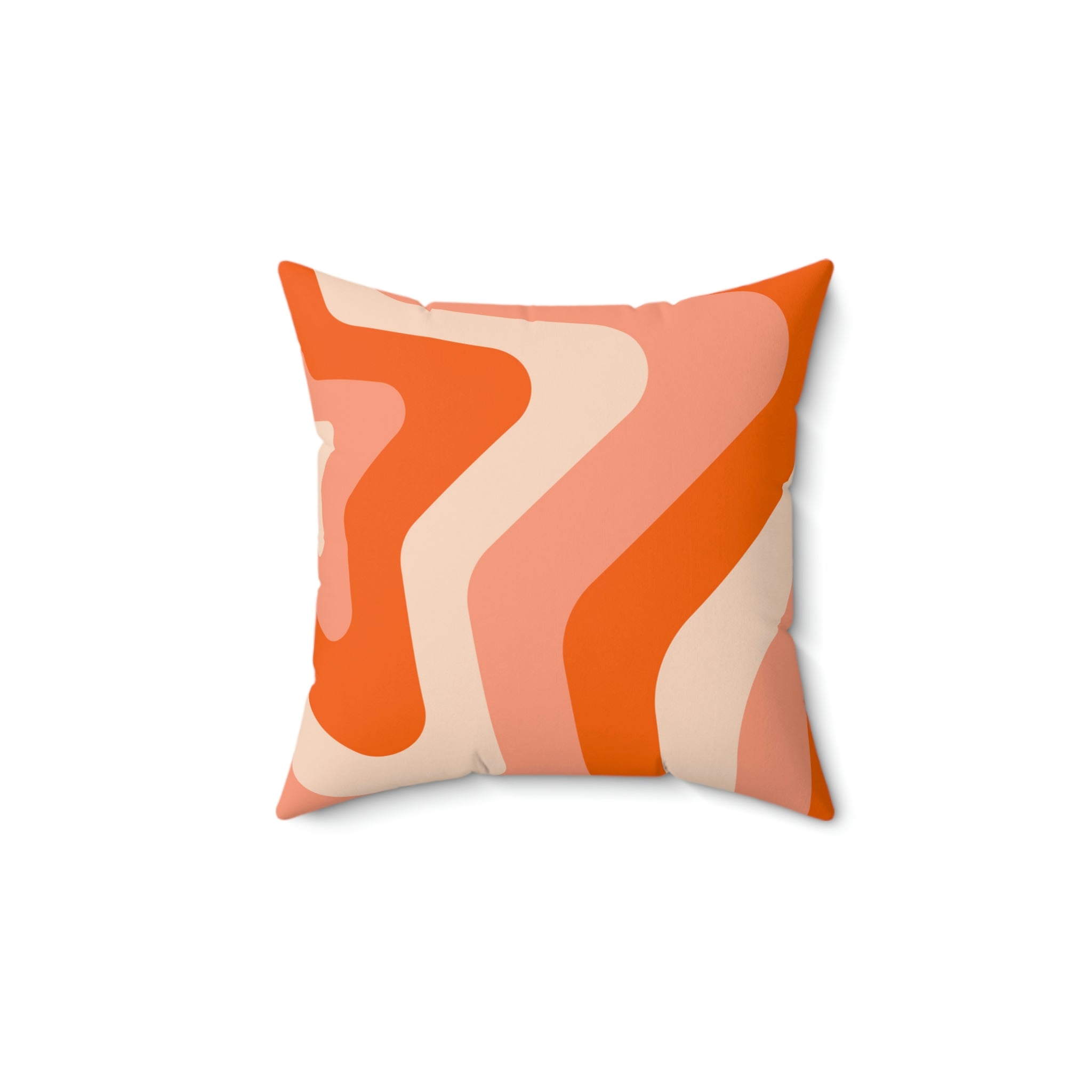 Psychedelic Stars Square Pillow Home Decor Pink Sweetheart