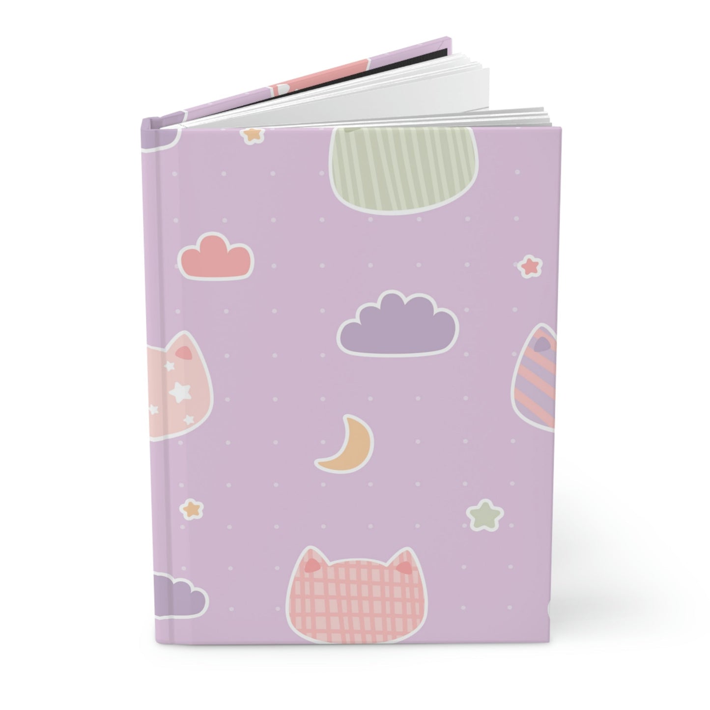 Pure Kawaii Hardcover Matte Journal Paper products Pink Sweetheart